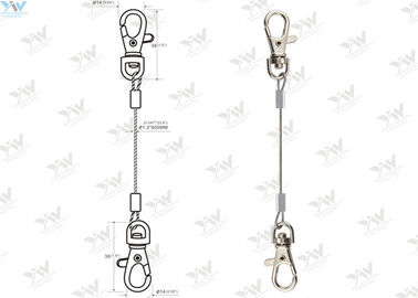 Система смертной казни через повешение набора подвеса панели СИД кабеля нержавеющей стали/провода с щелчковыми крюками